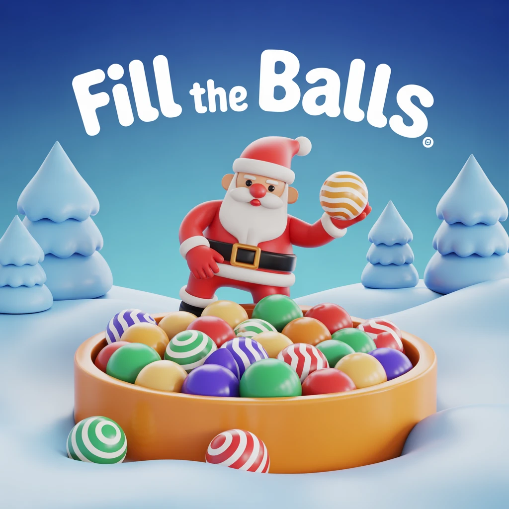 Cover image of Fill the Balls: A Thrilling 3D Online Challenge!