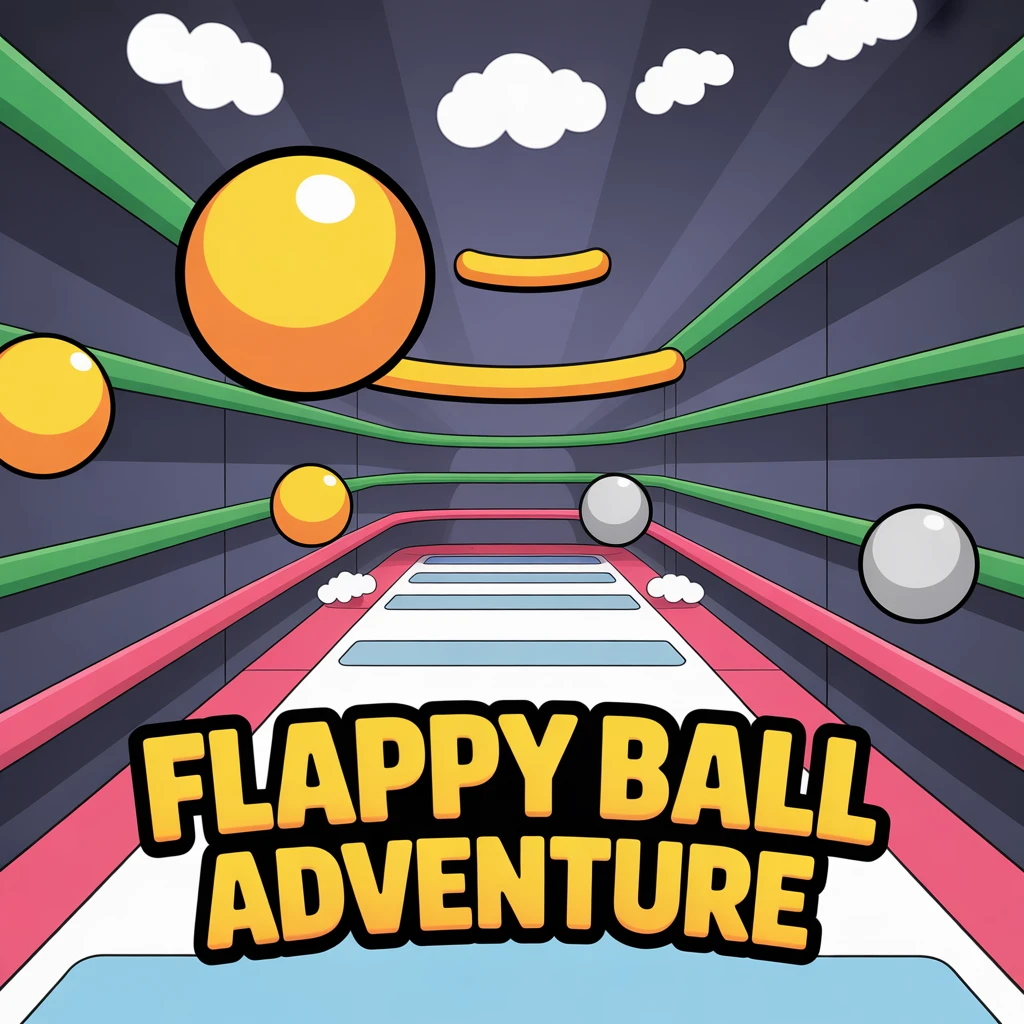 Cover image of Flappy Ball Adventure: A Fun Free Online Challenge