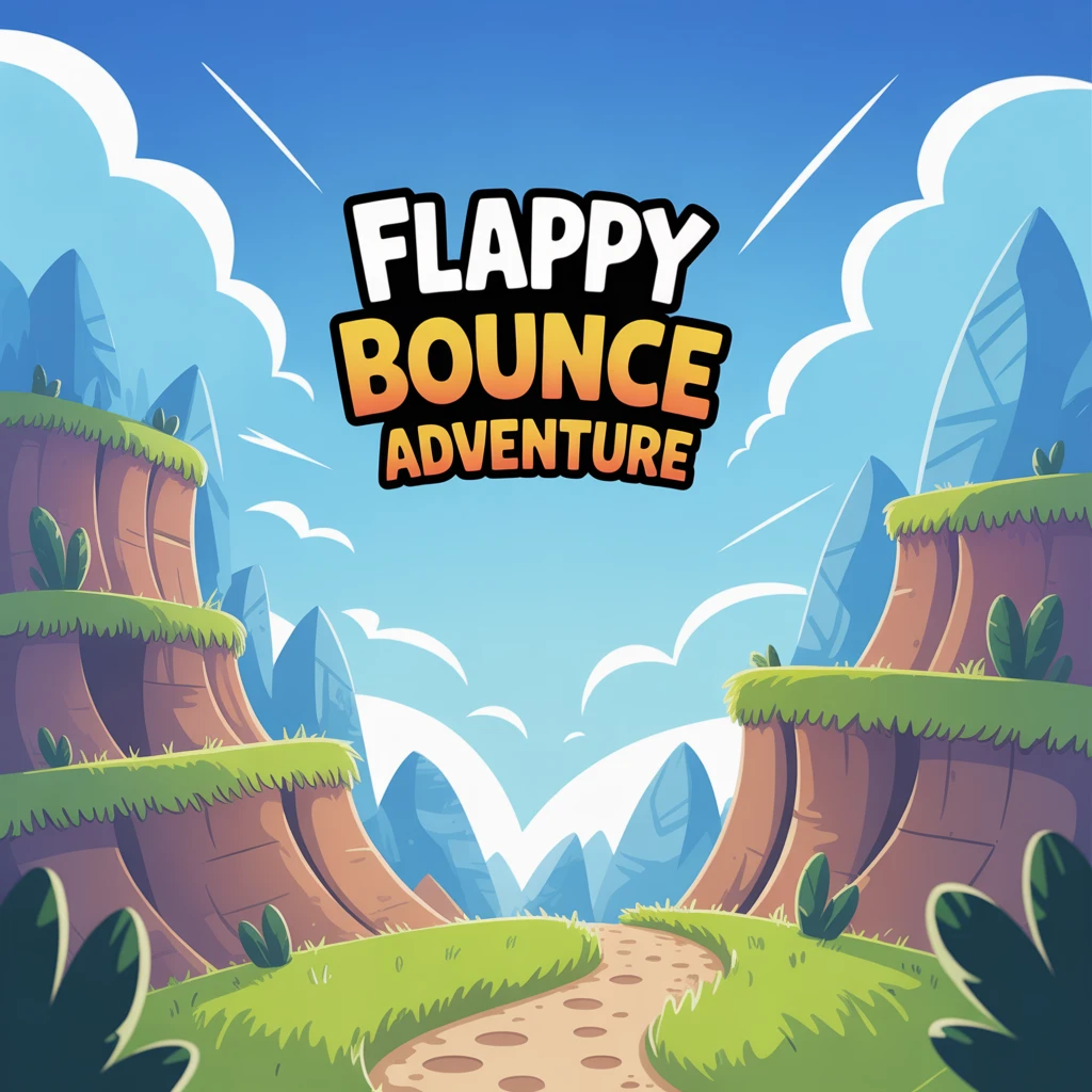 Cover image of Flappy Bounce Adventure: Play This Free Online Game!