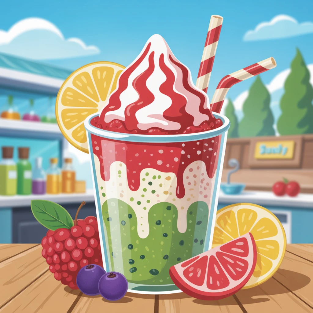 Cover image of Frozen Treats Creator: Make Your Own Ice Slushies Online!
