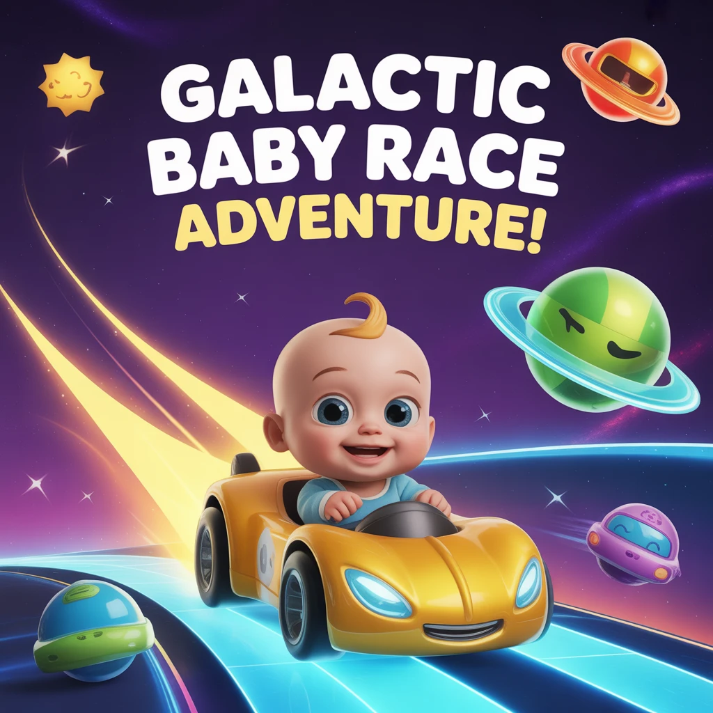 Cover image of Galactic Baby Race Adventure: Compete in the Ultimate Online Challenge!