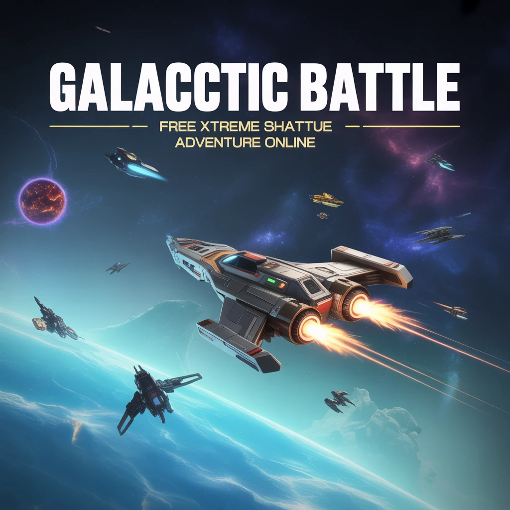 Cover image of Galactic Battle: Free Xtreme Shooter Adventure Online