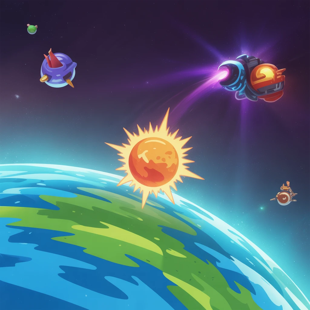 Cover image of Galactic Clicker Adventure: Play this Free Online Game!