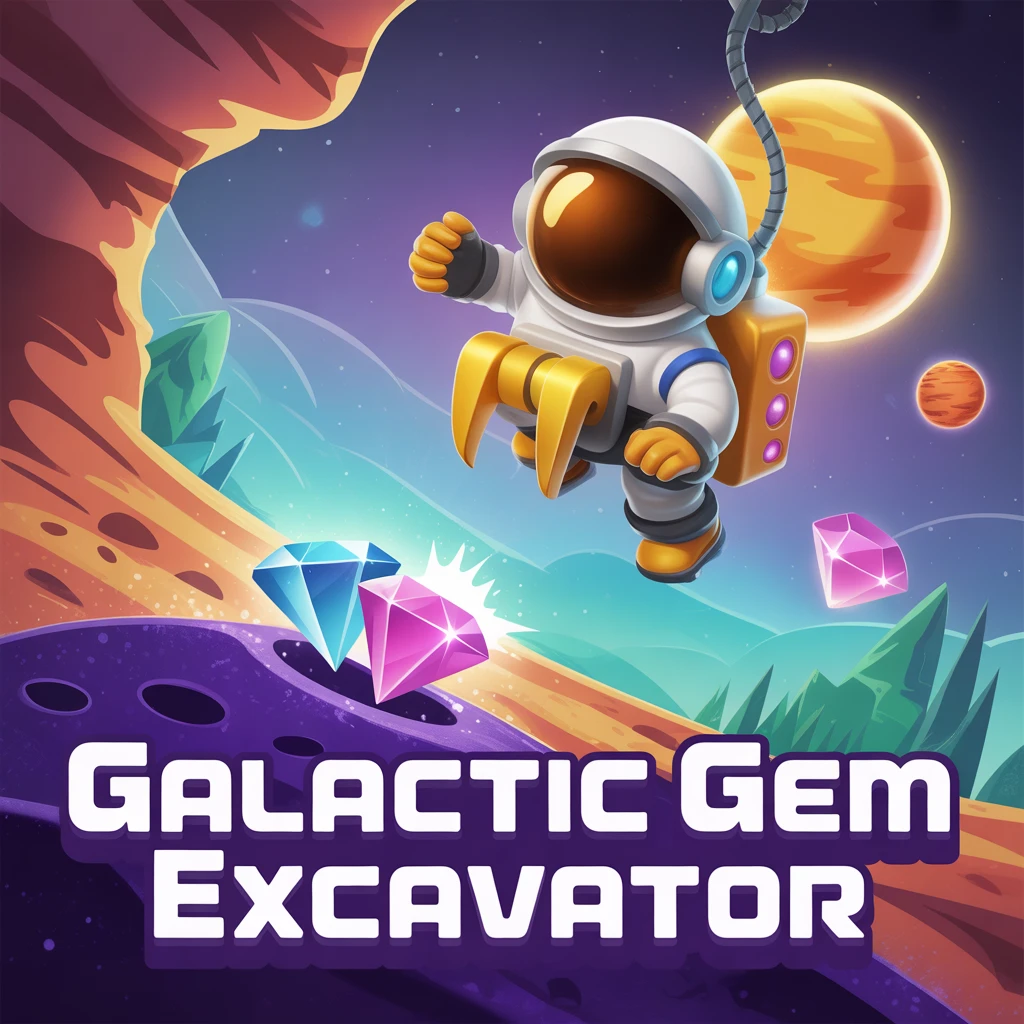 Cover image of Galactic Gem Excavator: Free Online Mining Adventure