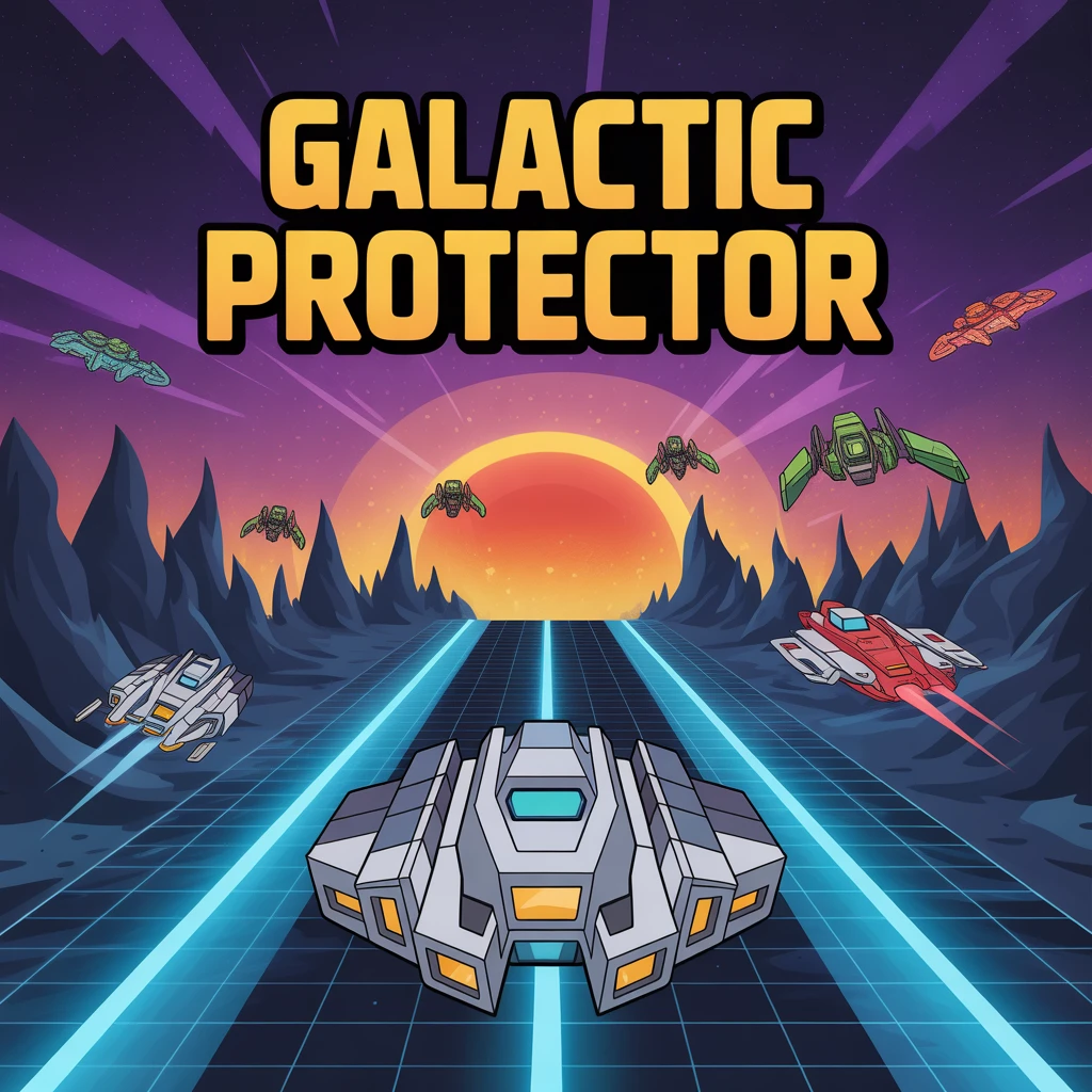 Cover image of Galactic Protector: Embark on an Epic Free Online Adventure!