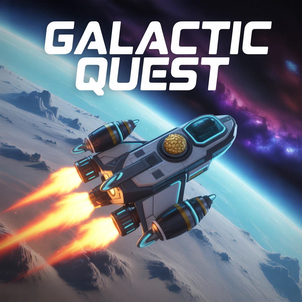 Cover image of Galactic Quest: Free Online Space Adventure Game