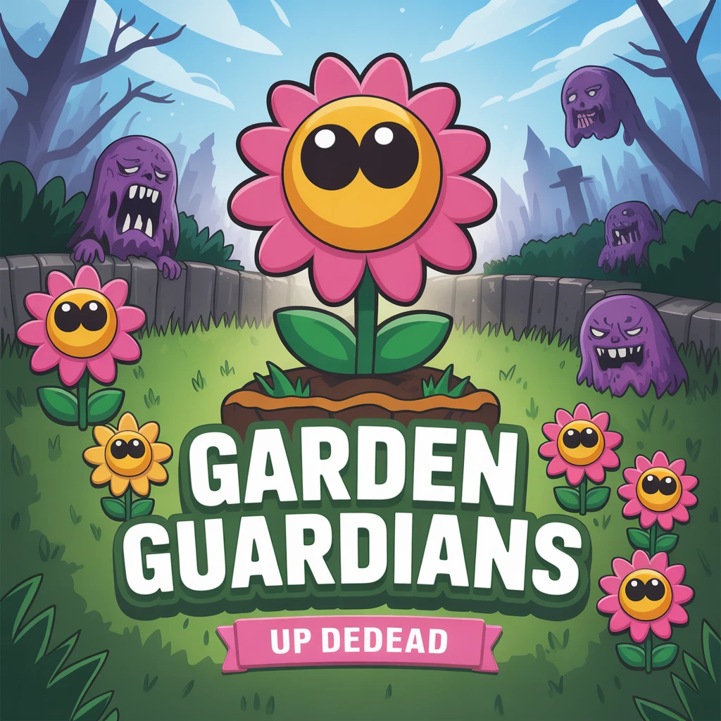 Cover image of Garden Guardians: Battle of Blooms and Undead