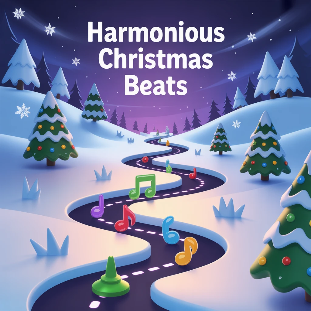Cover image of Harmonious Christmas Beats: A Fun Online Music Journey!