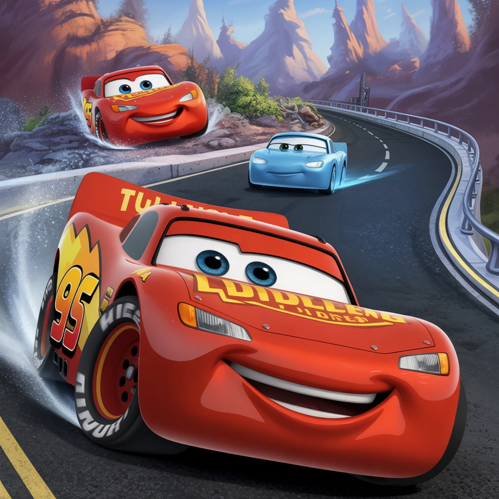 Cover image of Hidden Treasures of Lightning McQueen: Free Online Browsing Adventure