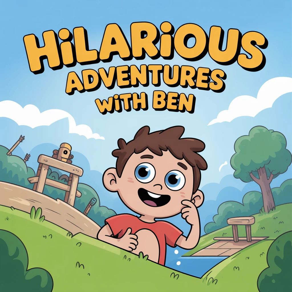 Cover image of Hilarious Adventures with Ben: Play Free Online Fun Game!