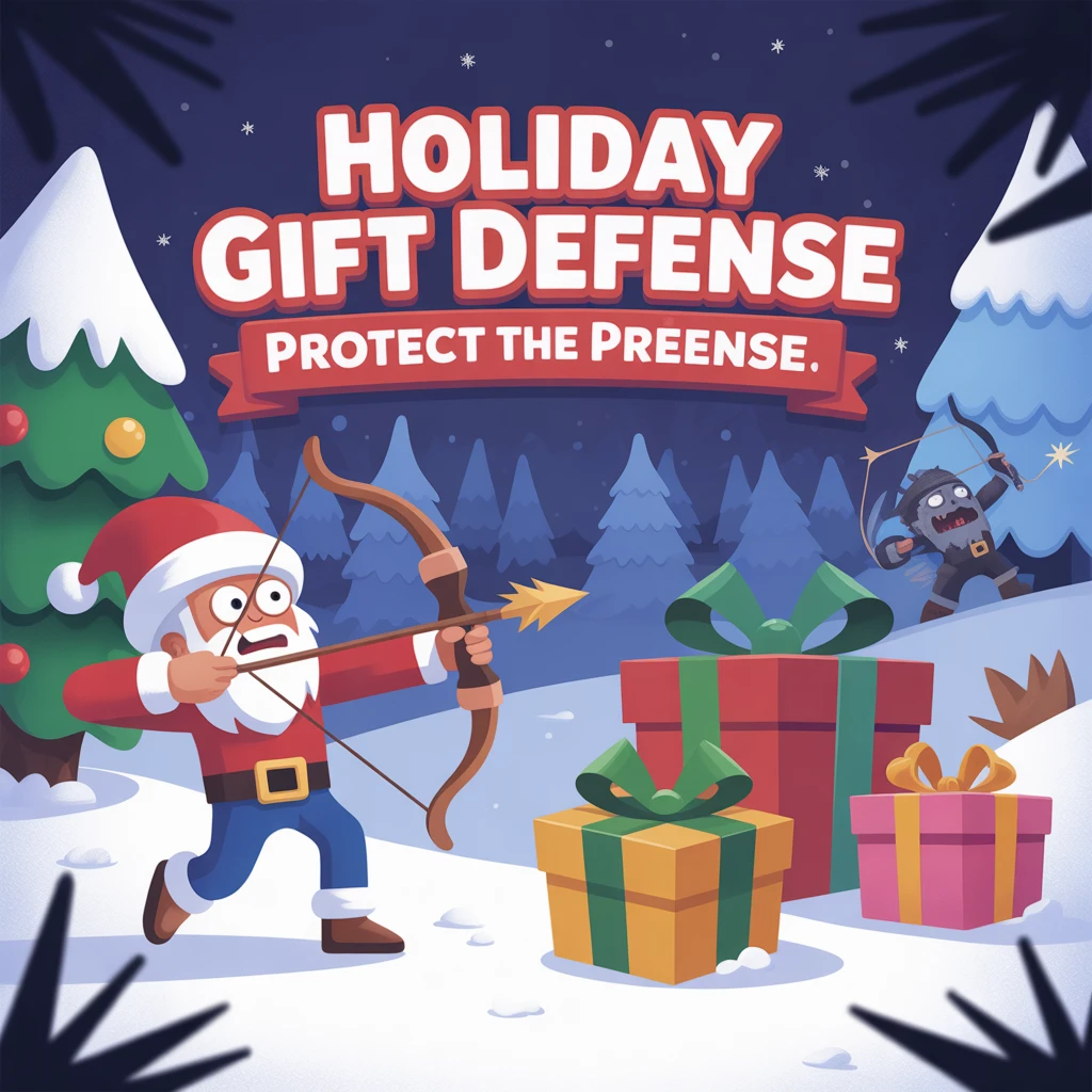 Cover image of Holiday Gift Defense: Protect the Presents in This Fun Online Game!