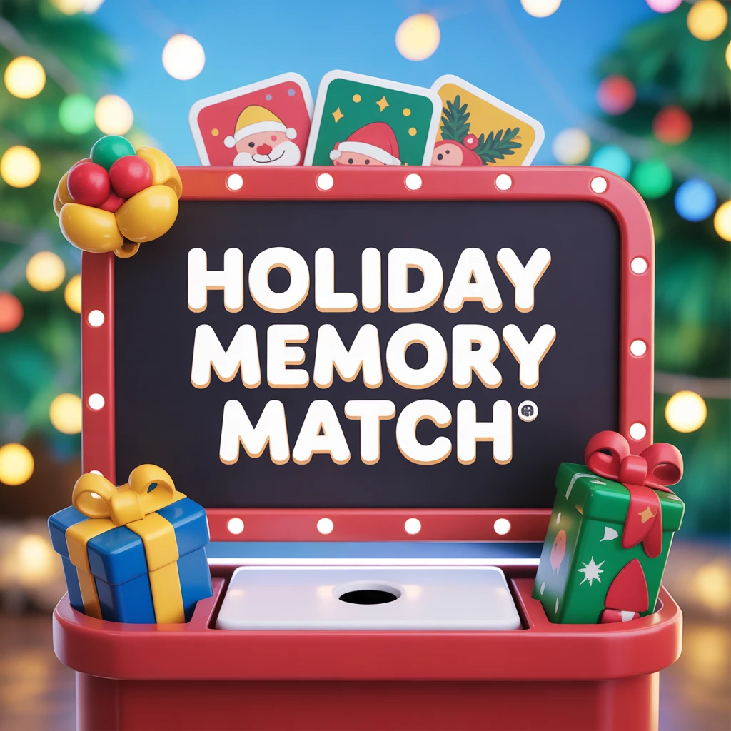Cover image of Holiday Memory Match: Test Your Skills in This Free Online Game!
