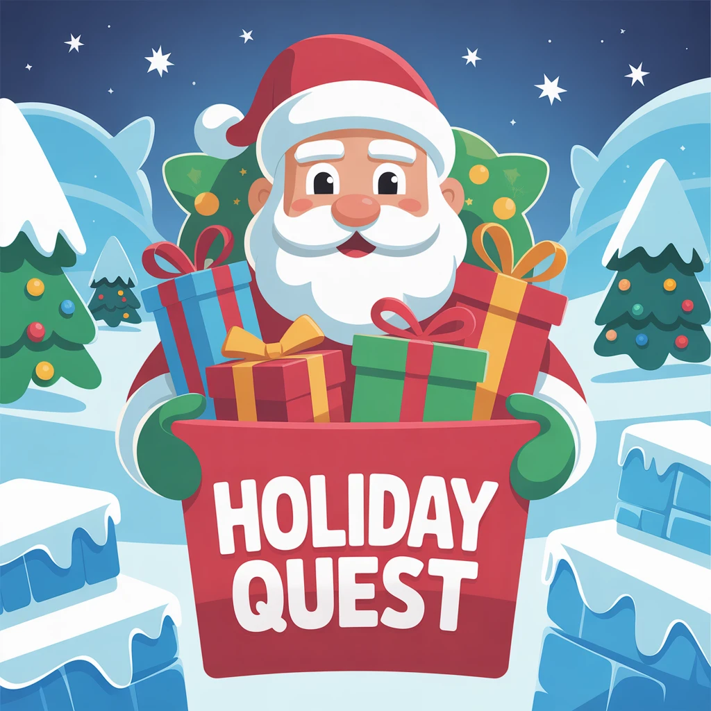 Cover image of Holiday Quest: Join Santa Claus in a Free Online Adventure!