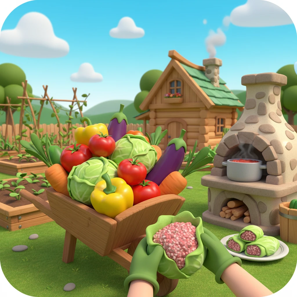 Cover image of Holubets: Your Ultimate Online Farming and Cooking Adventure!