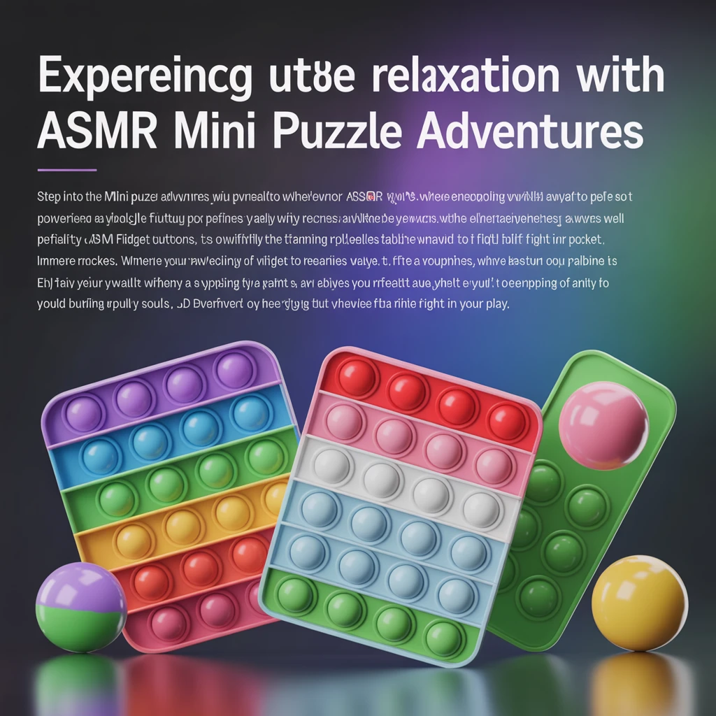 Cover image of Immerse Yourself in ASMR Mini Puzzle Adventures - Free Online Game 2024