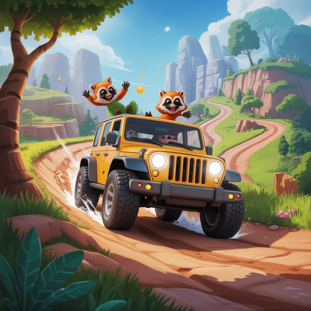 Cover image of Jeep Adventure: Embark on a Thrilling Online Journey in Tralalero Tralala!