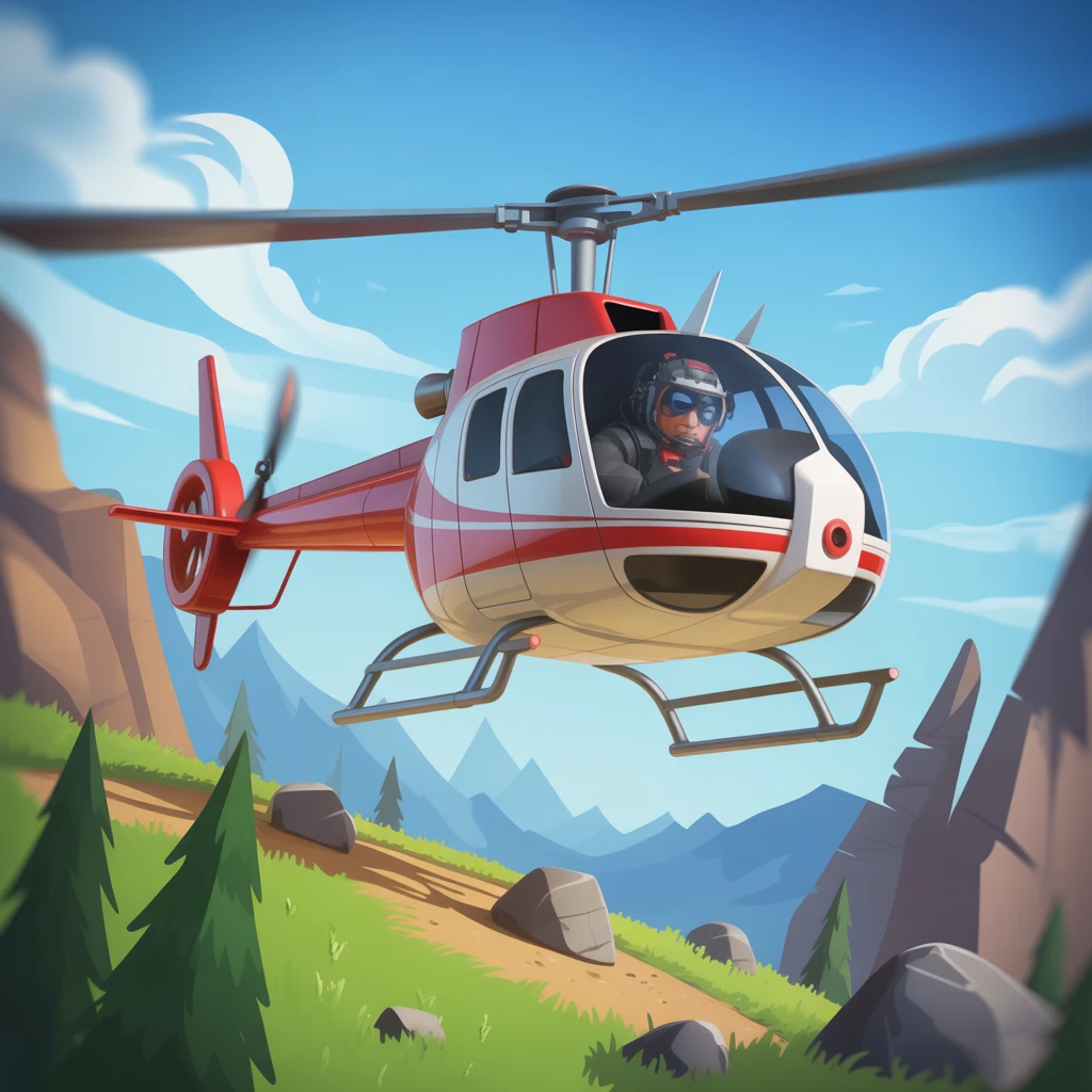 Cover image of Jet Fuel Panic: Fly Your Helicopter in This Exciting Online Adventure