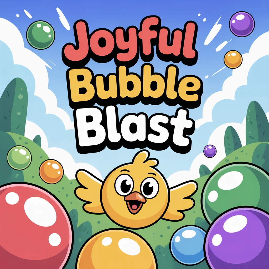 Cover image of Joyful Bubble Blast: Free Online Bubble Shooter Game