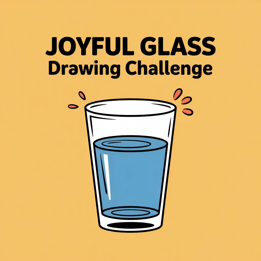 Cover image of Joyful Glass Drawing Challenge: Free Online Game