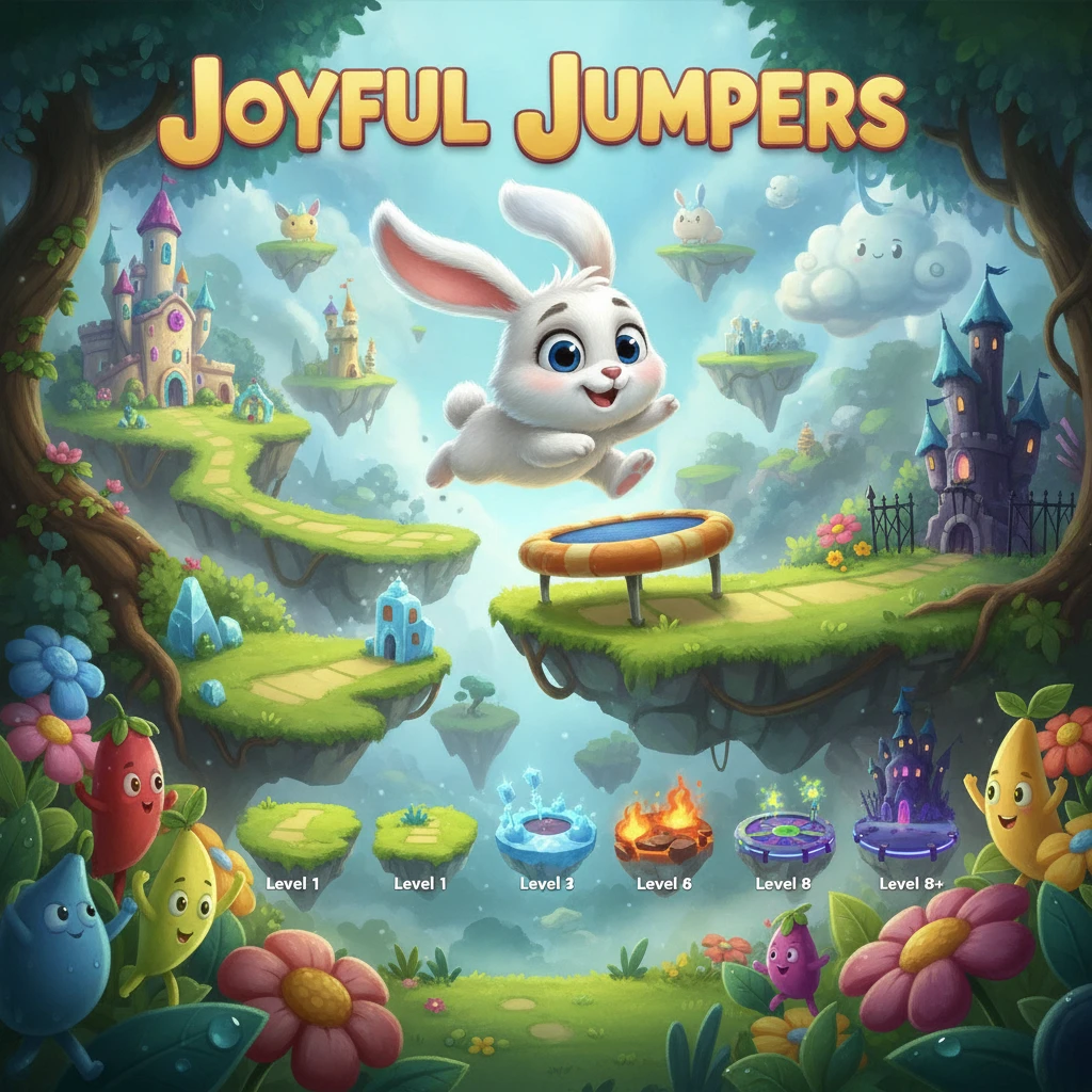 Cover image of Joyful Jumpers: An Exciting Free Online Browser Game