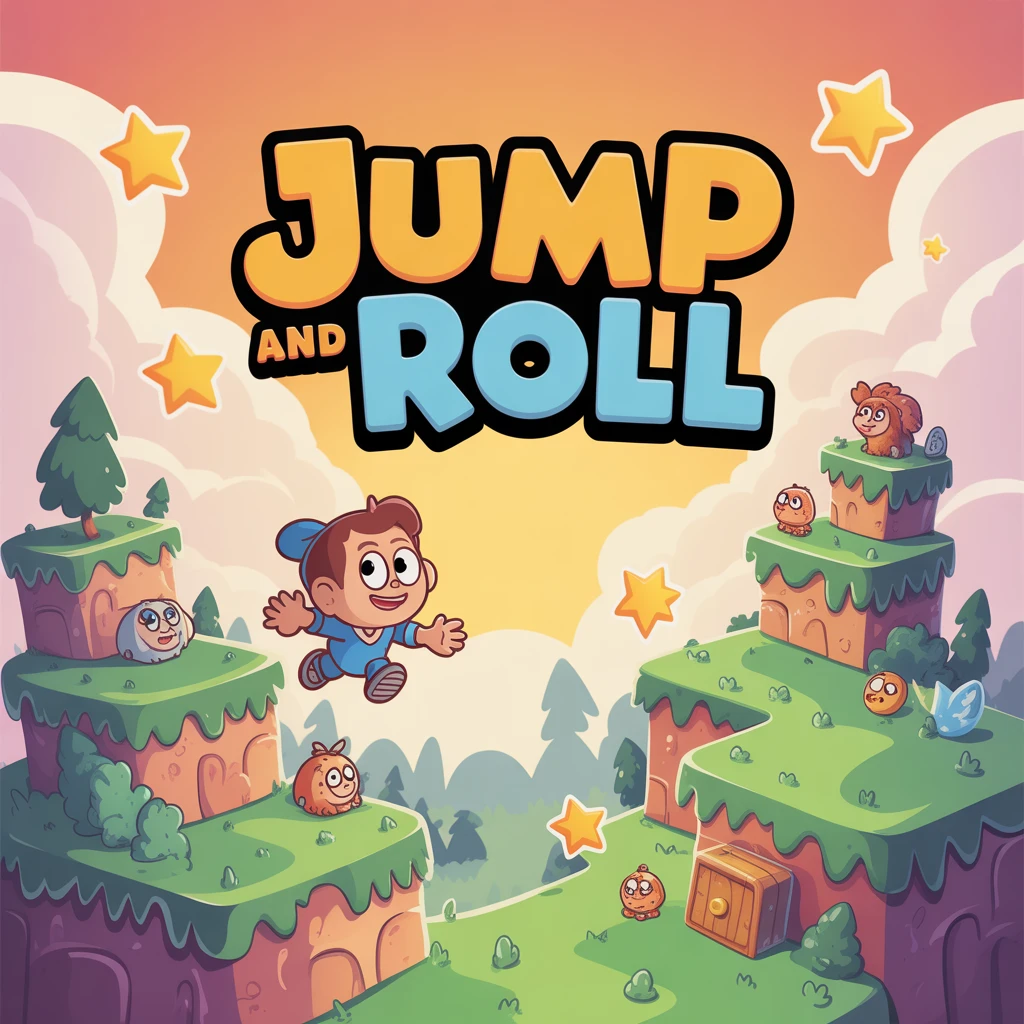Cover image of Jump and Roll: The Ultimate Free Online Adventure!