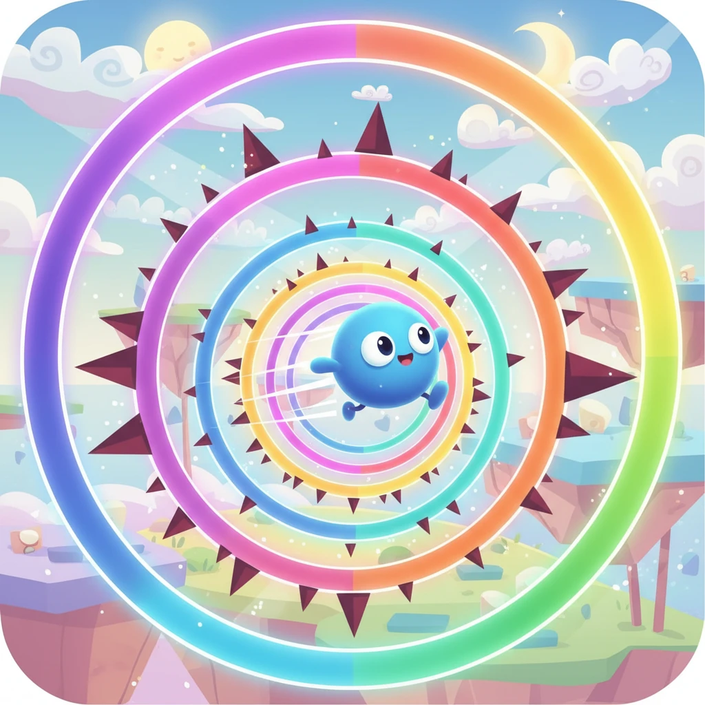 Cover image of Jump Through the Circles: Free Online Adventure