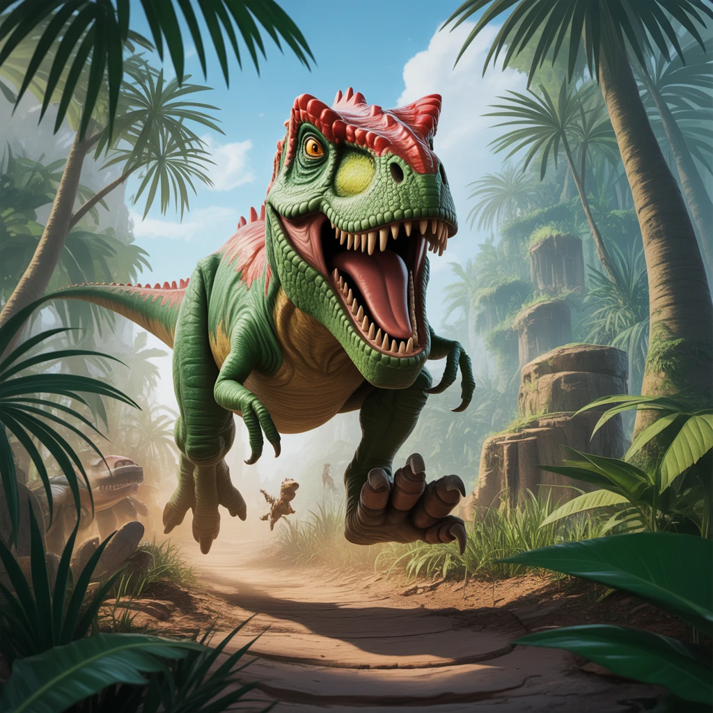 Cover image of Jurassic Jungle Dash: Free Online Dino Adventure Game
