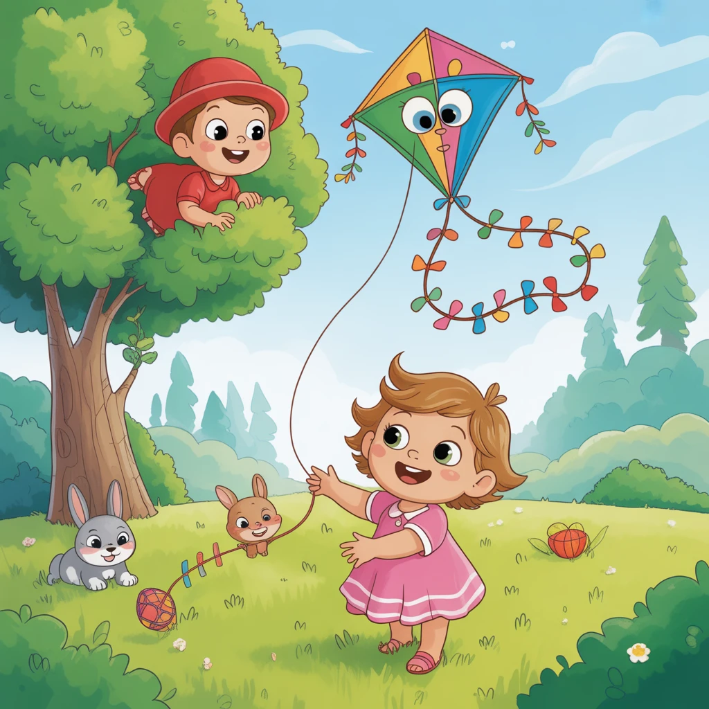 Cover image of Kite Flying Adventure with Baby Hazel: Fun Online Game
