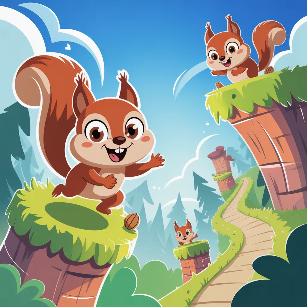 Cover image of Leap and Climb: The Ultimate Squirrel Adventure Online Game