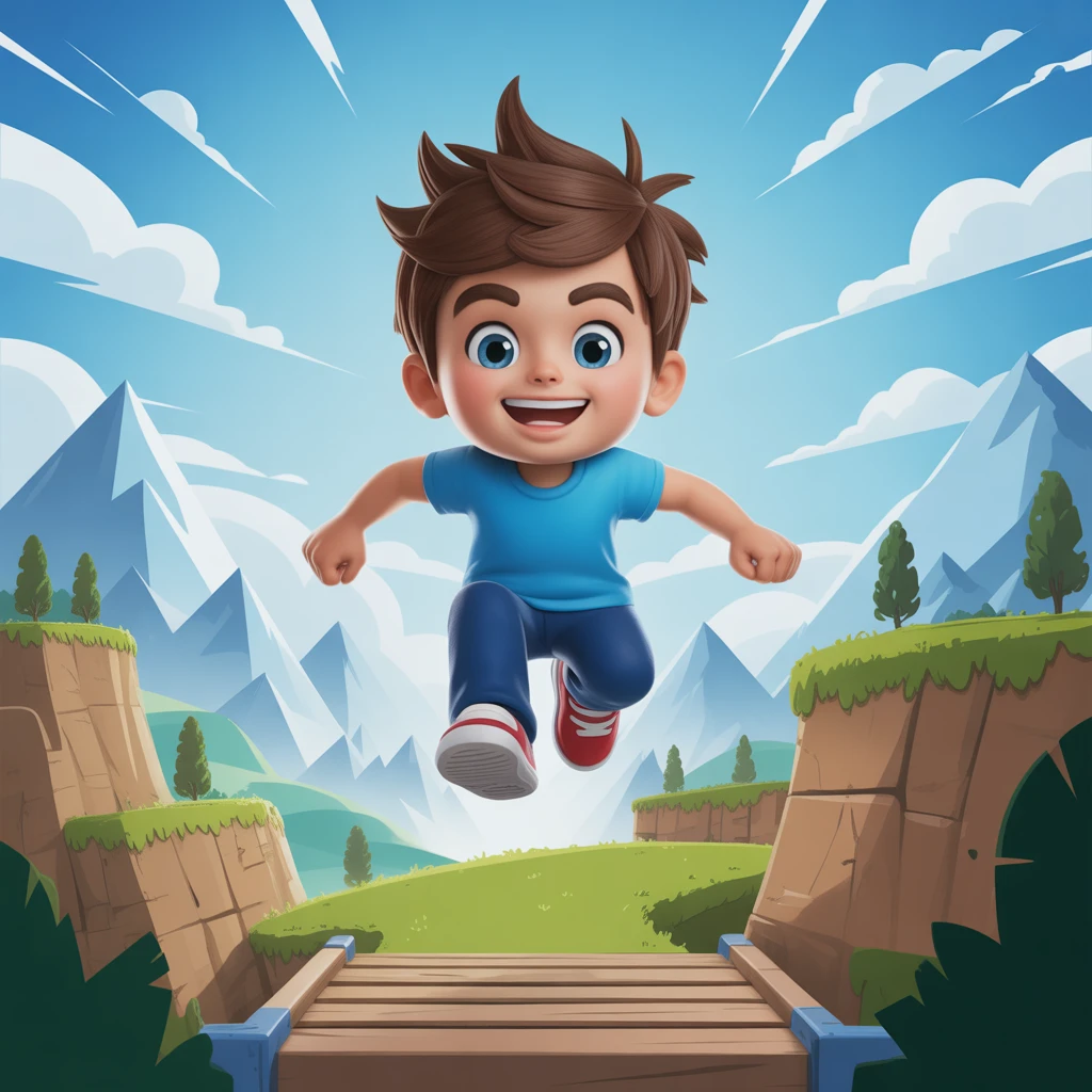 Cover image of Leap into Adventure: Play the Free Online Jump Boy Game!
