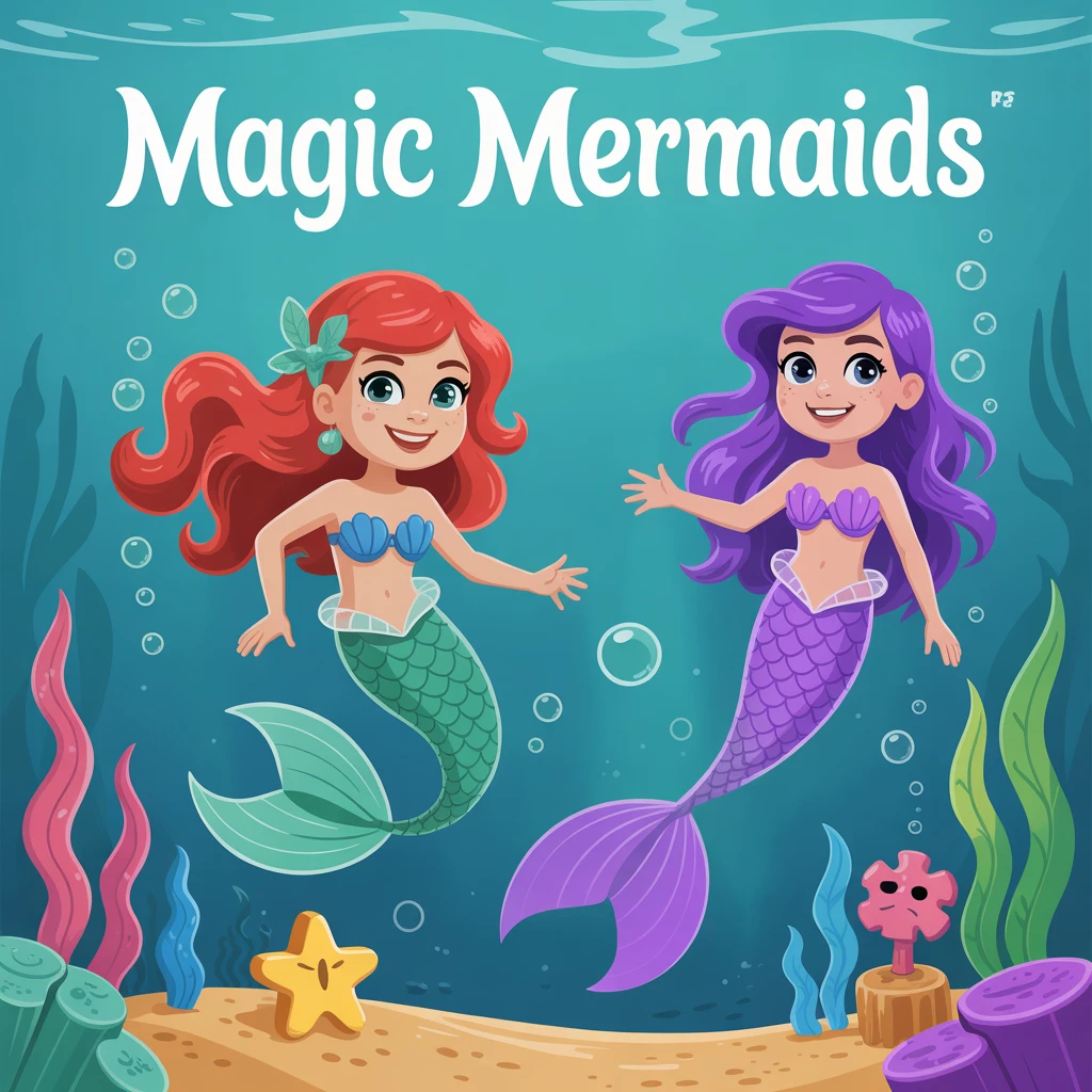 Cover image of Magic Mermaids: Slide Into Underwater Adventures - Free Online Game