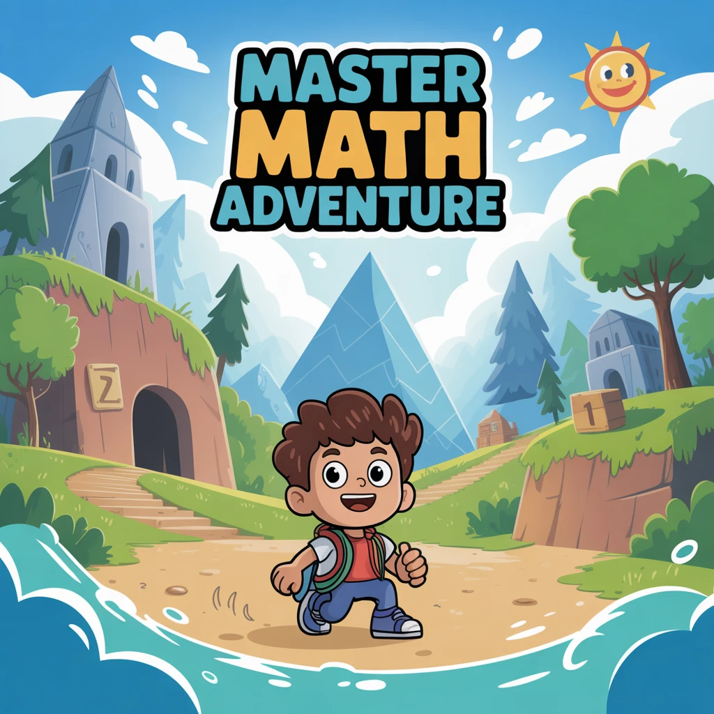 Cover image of Master Math Adventure: Play the Free Online Game for Young Learners