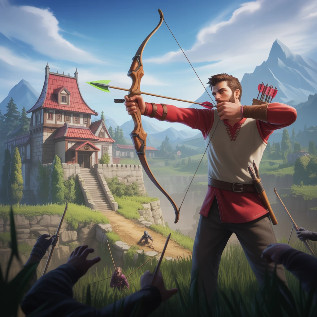 Cover image of Master the Art of Archery: Free Online Archer Game