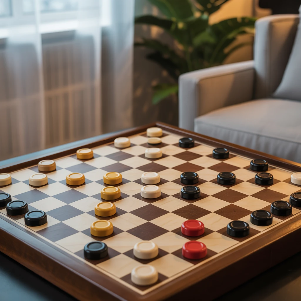 Cover image of Master the Art of Checkers: Play the Ultimate Online Strategy Game