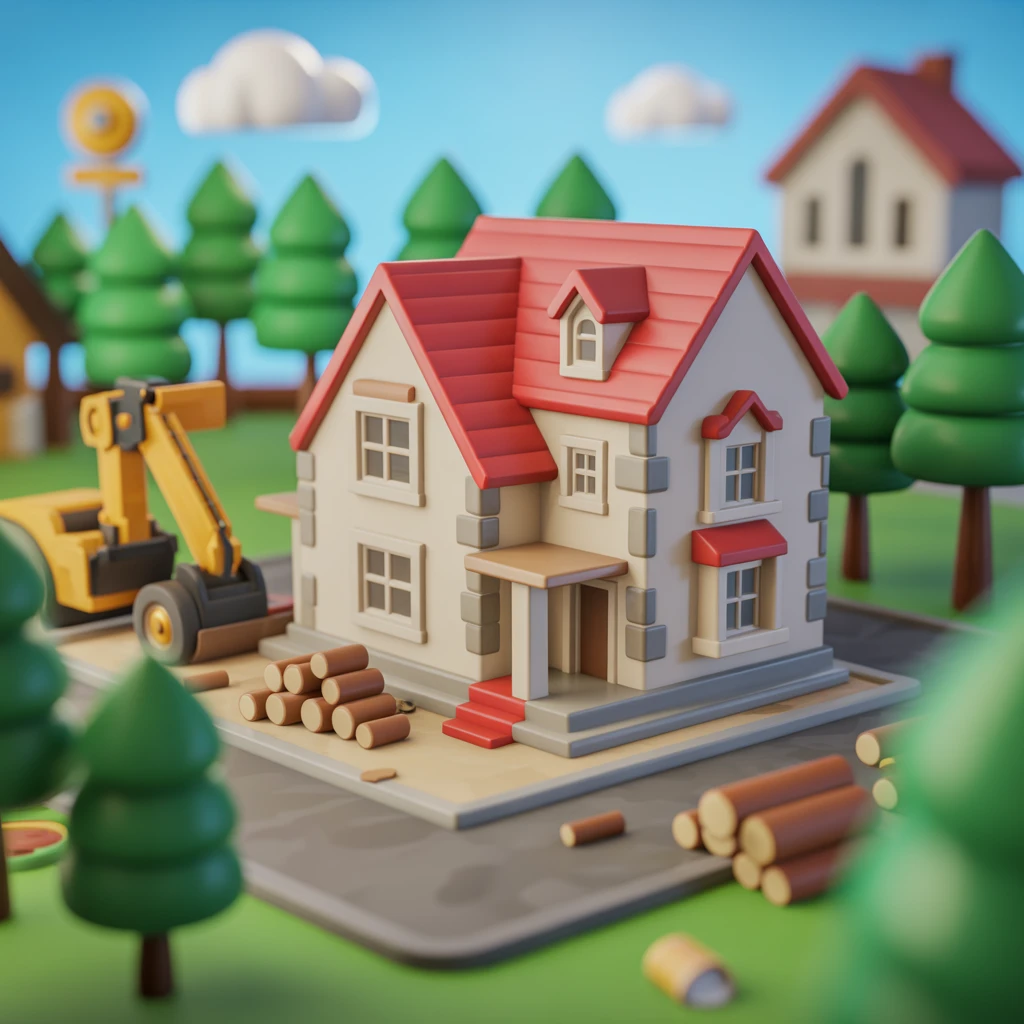 Cover image of Master the Art of Construction in Pro Builder 3D - Play This Engaging Online Game for Free!