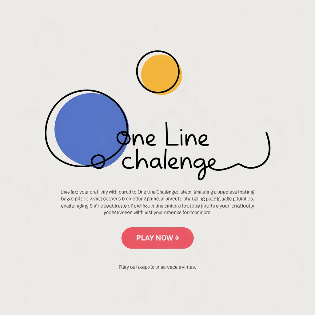 Cover image of Master the Art of Drawing with One Line Challenge - Play Free Online Game!