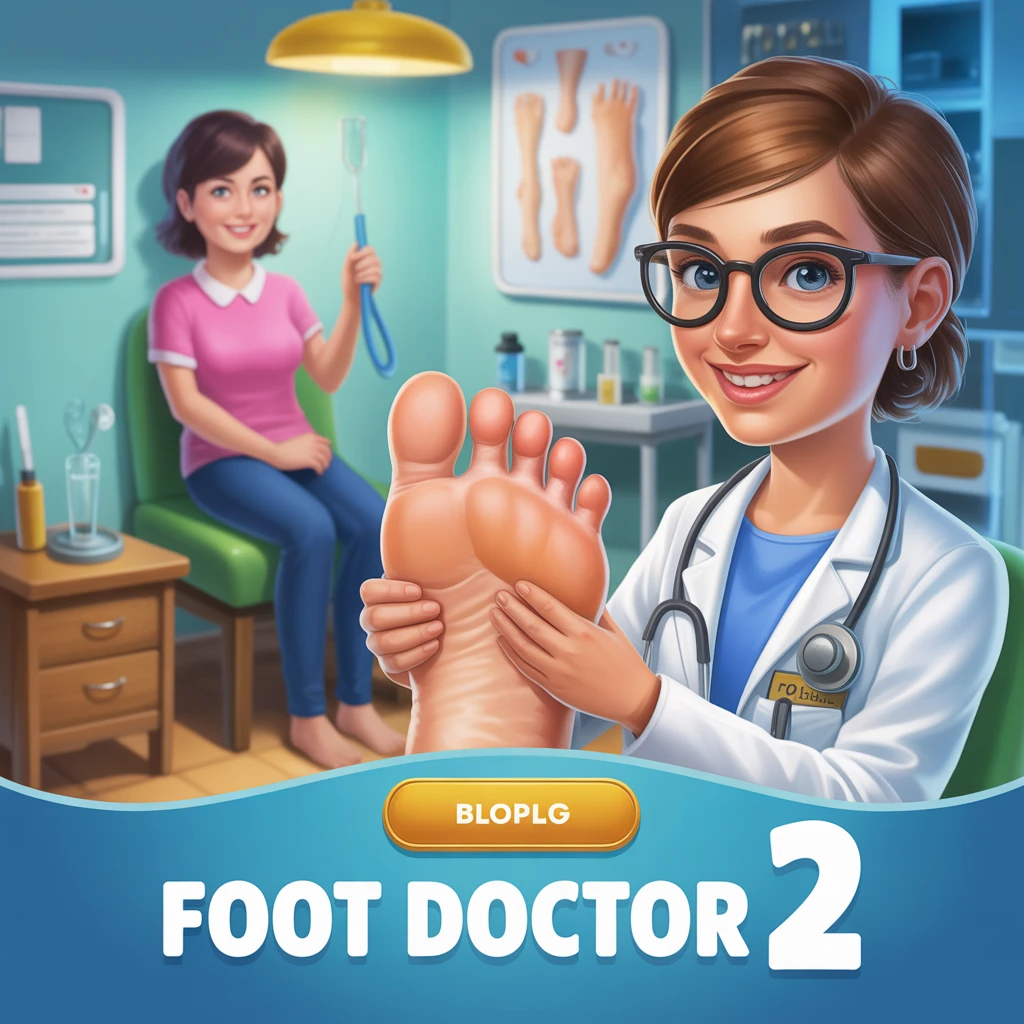 Cover image of Master the Art of Podiatry in Foot Doctor 2: Heal Feet in This Engaging Free Online Game!