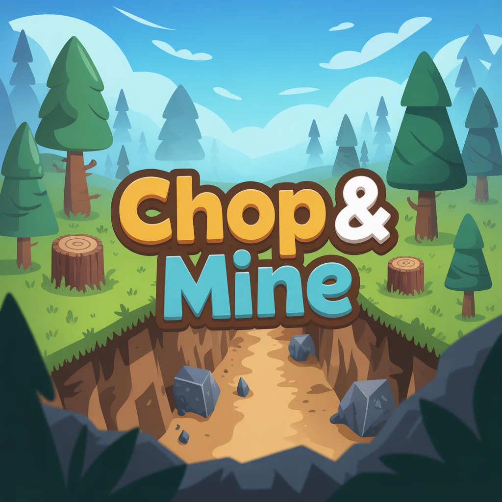 Cover image of Master the Art of Resource Gathering in Chop & Mine: An Engaging Online Adventure