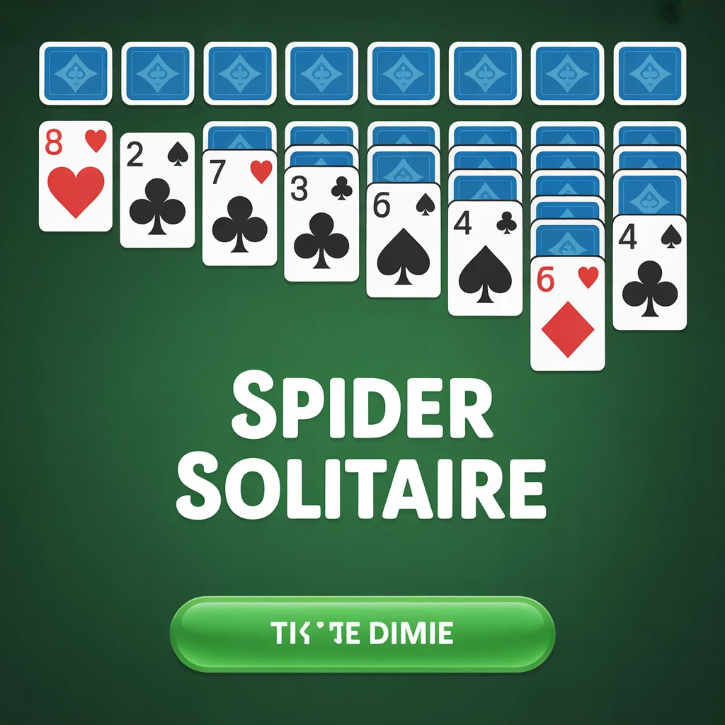 Cover image of Master the Art of Spider Solitaire: Play this Free Online Card Game Now!