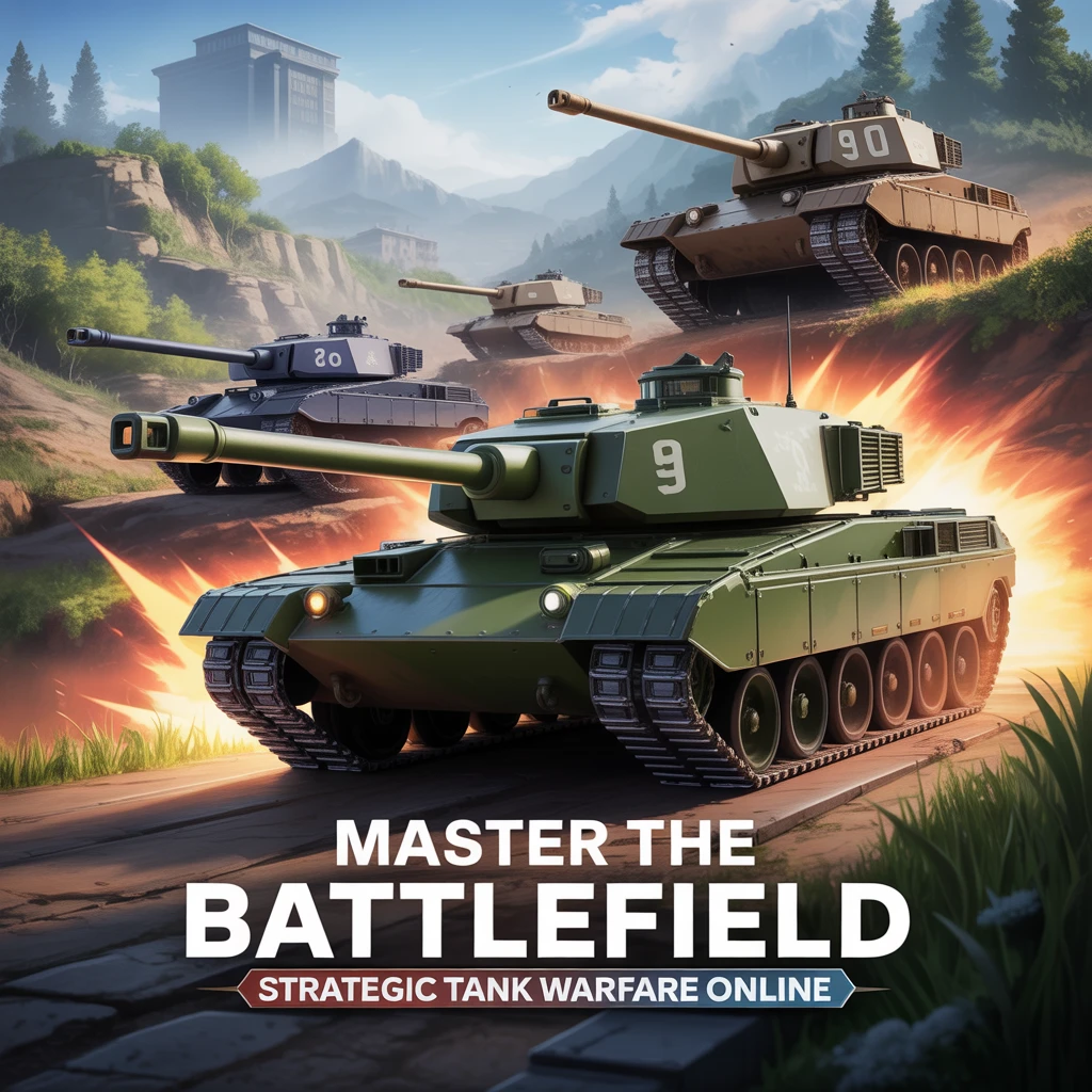 Cover image of Master the Battlefield: Strategic Tank Warfare Online