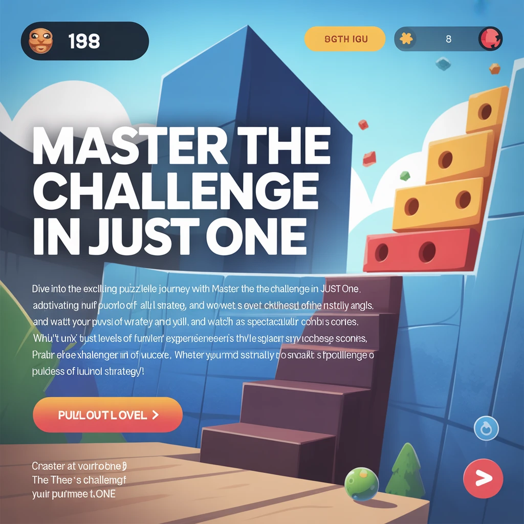 Cover image of Master the Challenge in Just One: A Unique Online Puzzle Adventure!
