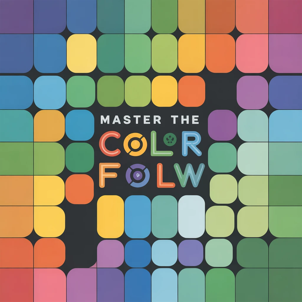 Cover image of Master the Color Flow: Solve the Chemical Puzzle Online