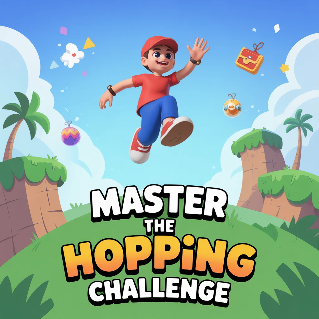 Cover image of Master the Hopping Challenge: Play the Ultimate Online Game
