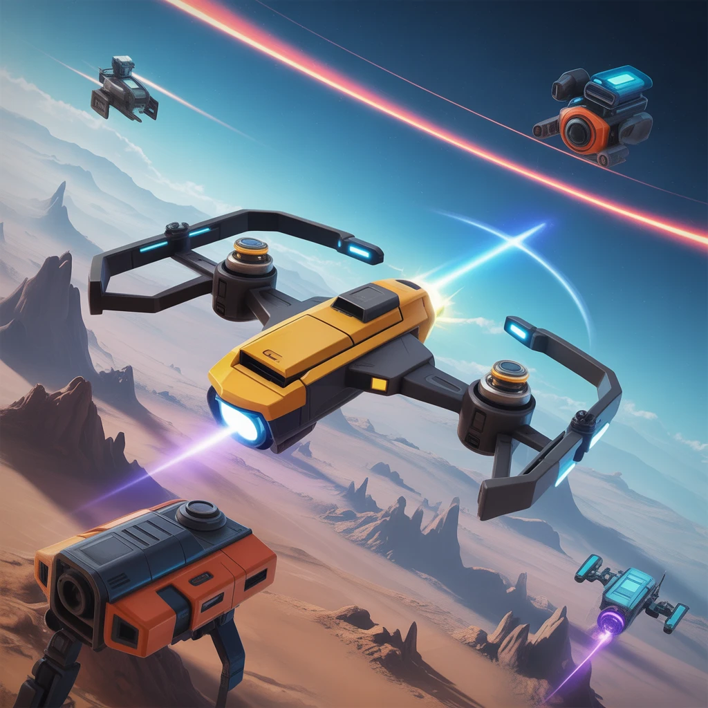 Cover image of Master the Skies: CDrone Survival Challenge - Free Online Game