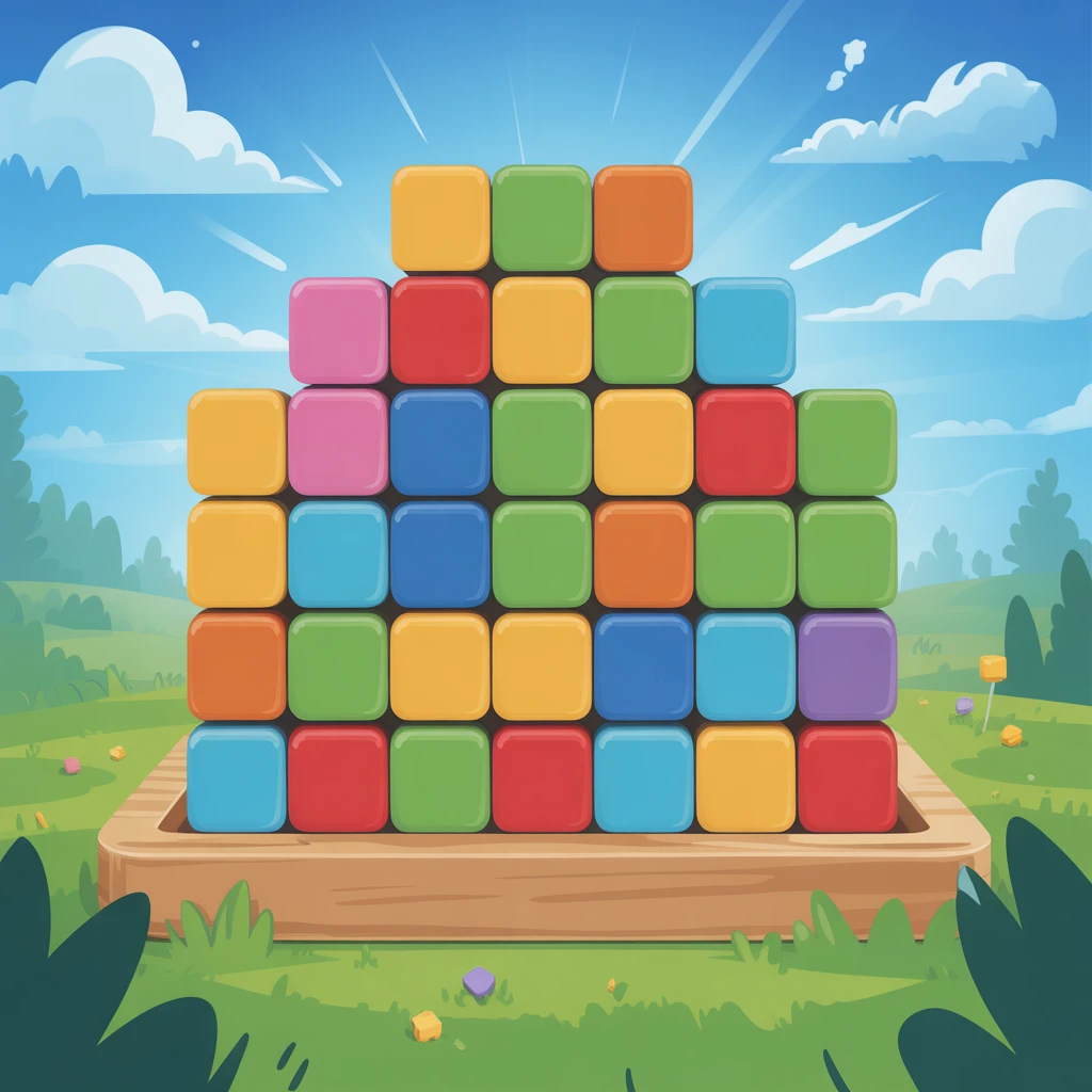 Cover image of Master the Ultimate Block Puzzle Challenge Online