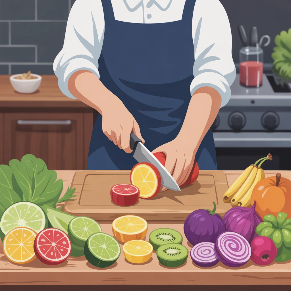 Cover image of Master Your Knife Skills in Perfect Slices 2 - Free Online Cutting Challenge!