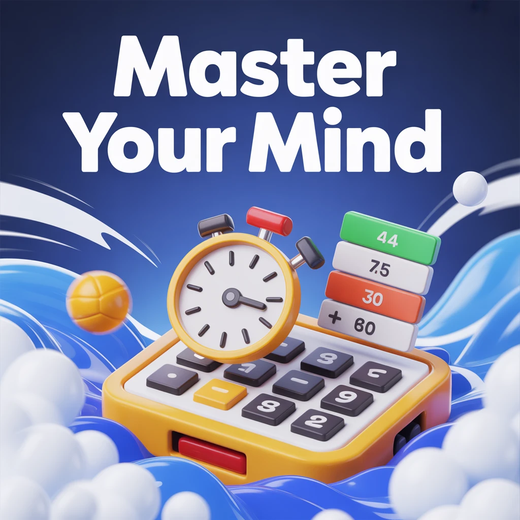 Cover image of Master Your Mind with Engaging Math Challenges - Play Online Now!