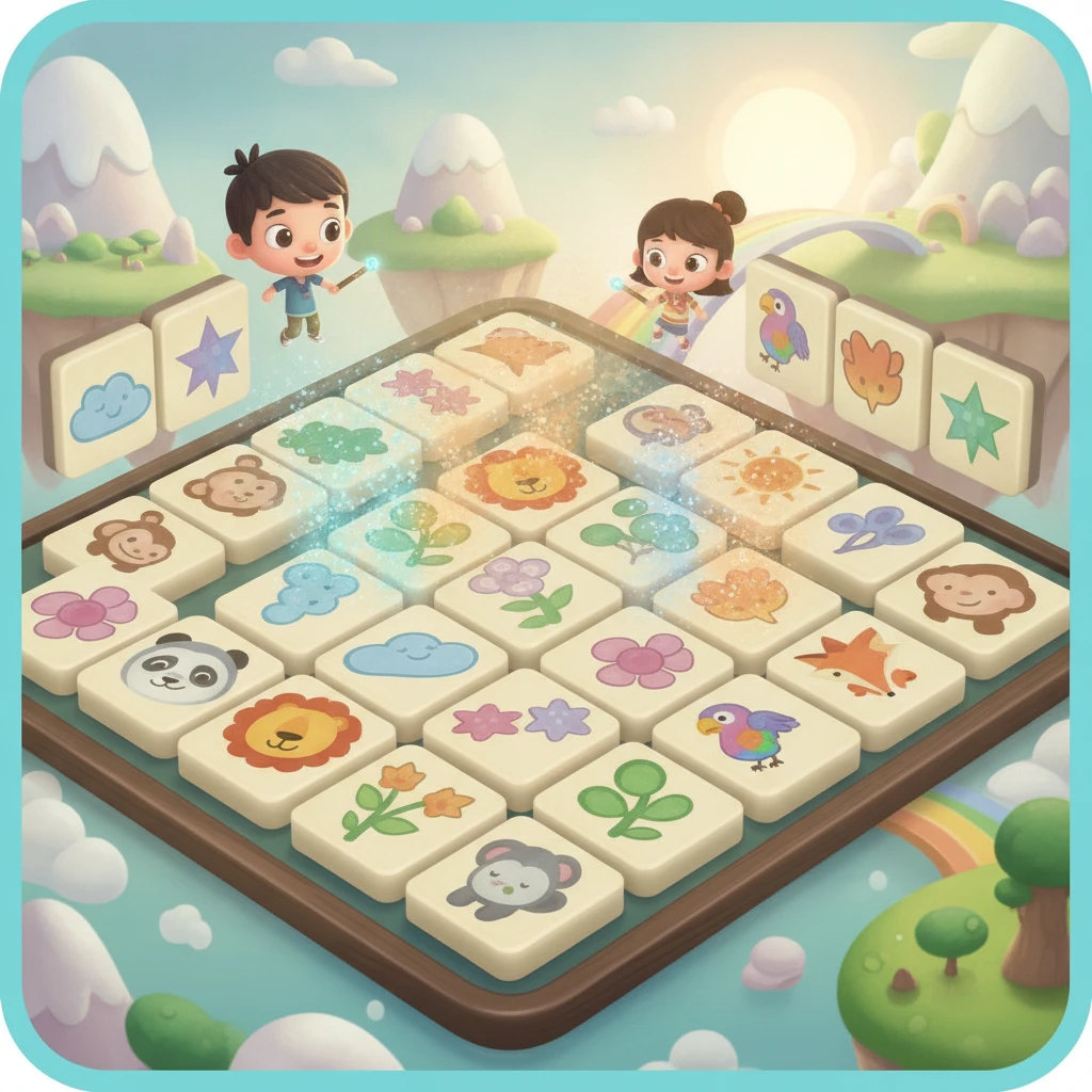 Cover image of Match the Tiles: Free Online Mahjong Challenge