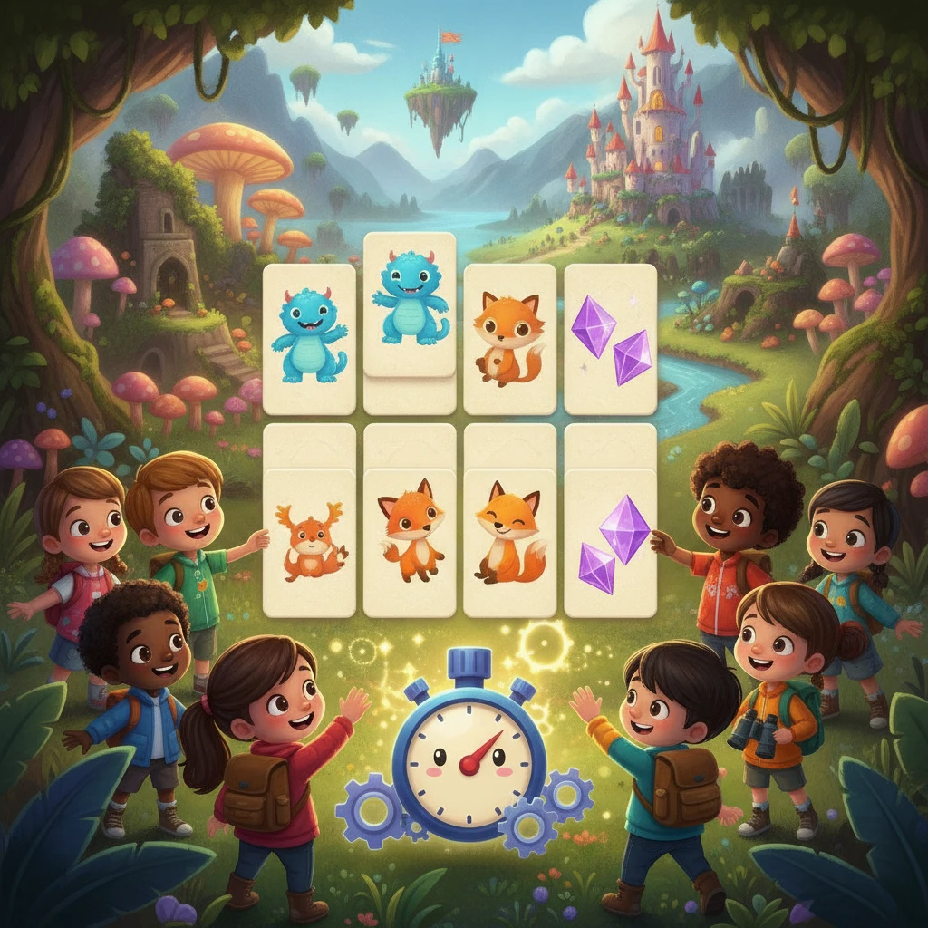 Cover image of Match & Win: The Ultimate Free Online Pairing Adventure
