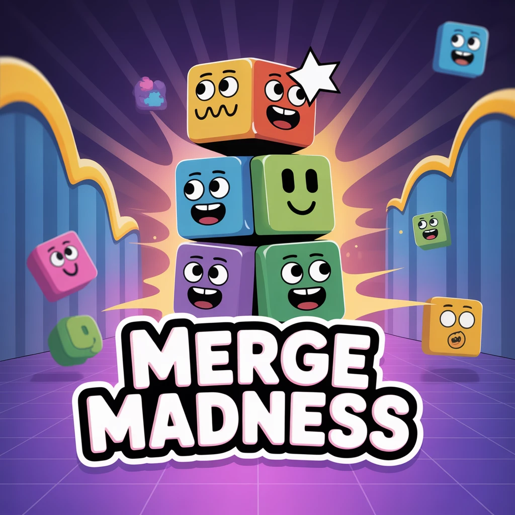 Cover image of Merge Madness: Brain-Teasing Challenge in This Free Online Game!